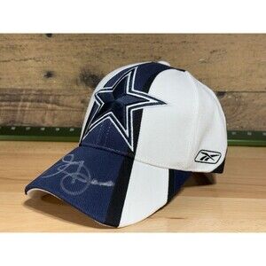 JERRY JONES DALLAS COWBOYS OWNER SIGNED AUTO REEBOK NFL HAT Autographed One Sz